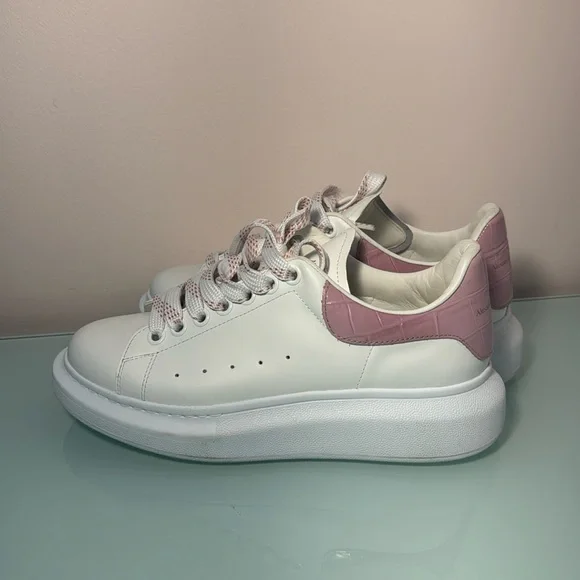Alexander McQueen | Shoes | Alexander Mcqueen Pink Crocodile